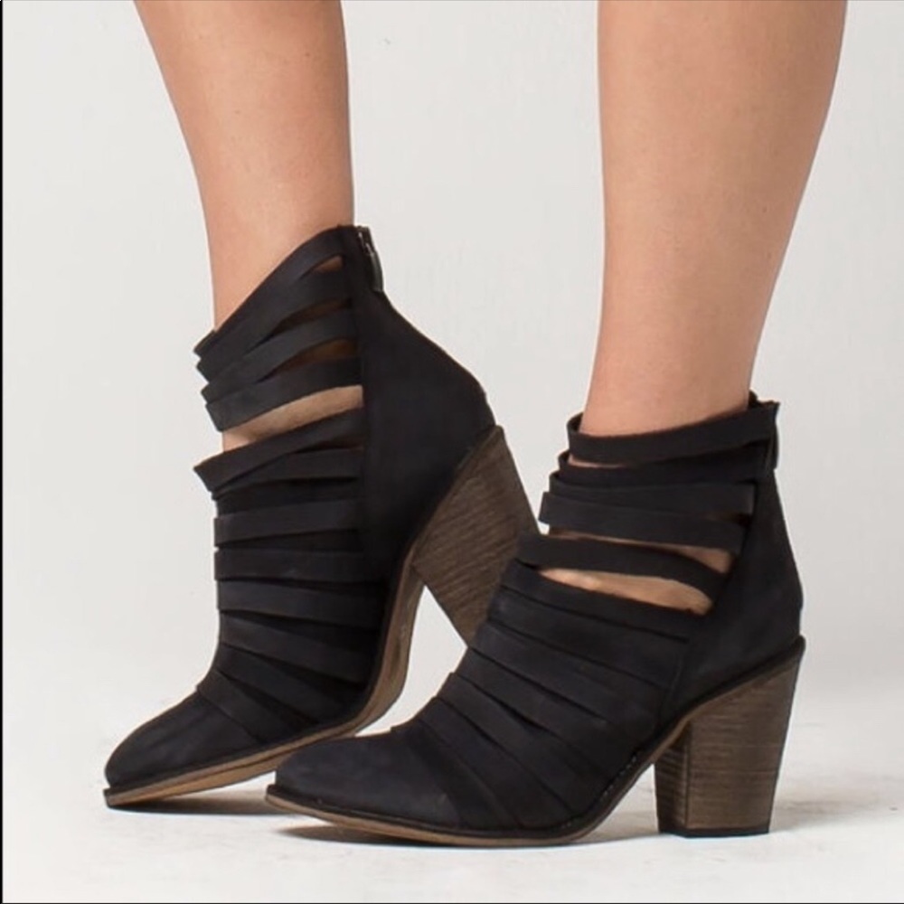 Free People Hybrid Strappy Booties